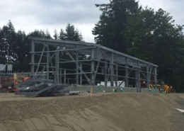 bc hydro campbell river prefab steel buildings bc steel buildings bc prefabricated metal buildings canada