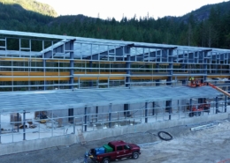 bc hydro big silver creek prefab steel buildings bc steel buildings bc prefabricated metal buildings canada