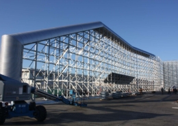 yvr ground run-up enclosure prefab steel buildings bc steel buildings bc prefabricated metal buildings canada