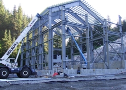 long lake hydroelectric powerhouse prefab steel buildings bc steel buildings bc prefabricated metal buildings canada