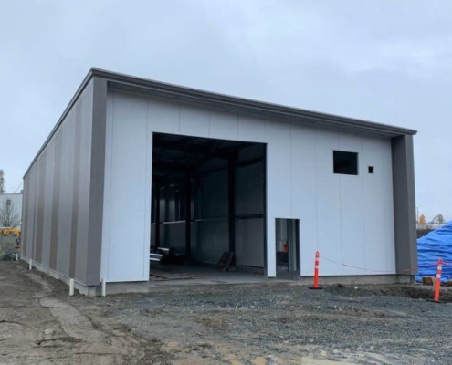 transit wash building prefabricated steel building